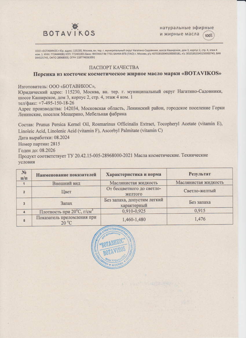 Паспорт №082024